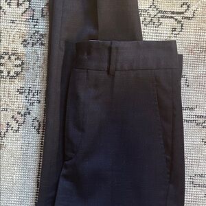 Isabel Marant Étoile Black/blue plaid  Wool  Pants